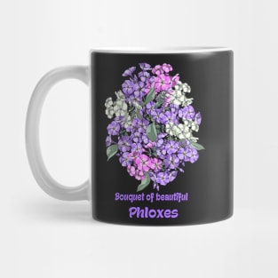 Bouquet of  Phloxes-Summer Flowers Mug